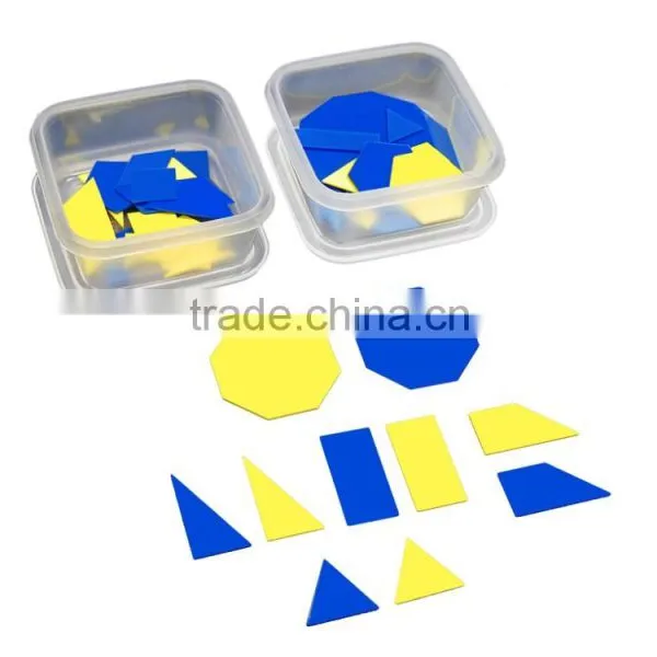 Montessori Joy Toy Material in China for Tesselations Boxes(set of 10)