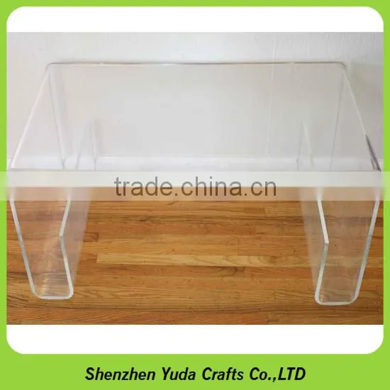 Custom Clear Small Acrylic Occasional Table