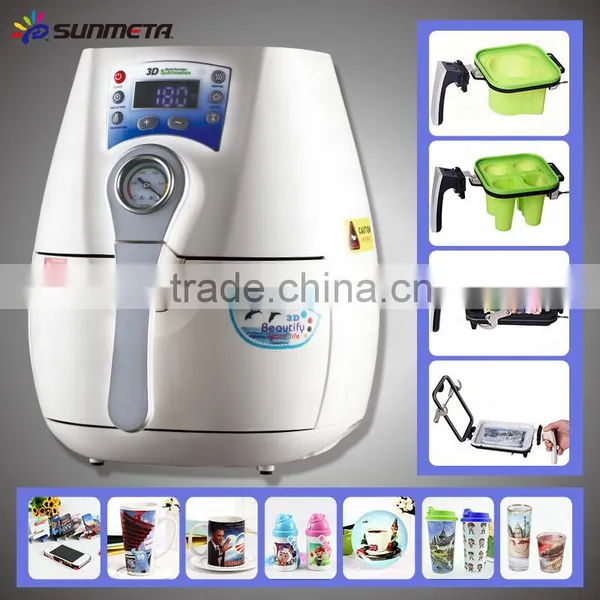 Sunmeta Mini 3D Vacuum Sublimation Machine, ST-1520 Mug Phone Case Mini 3D Sublimation Machine photo-5