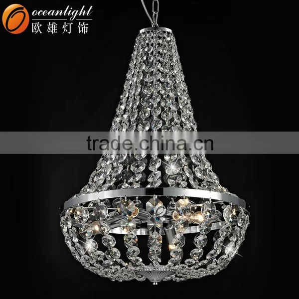 Glass Crystal Chandelier,gold Crystal Chandelier Om81090-D66 H89 L8 photo-5