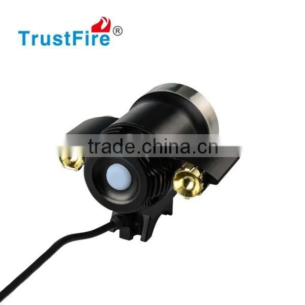 TrustFire D007 Bicycle Light XML 2 LED With 2 Red Laser Beam High Bright 20000 Lumen Led Bicycle Light photo-4