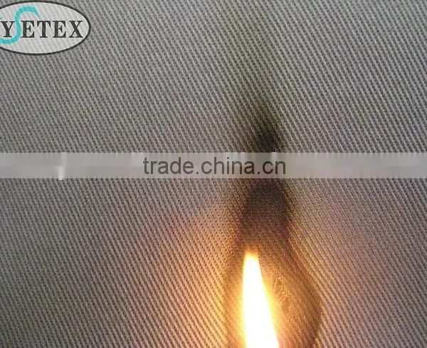 Special Fabric Fire Retardant 100% Cotton Twill Woven Fabric , Customizable