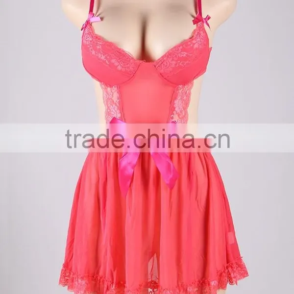 Sweet as Sugar Babydoll Lingerie for Fat Women photo-4