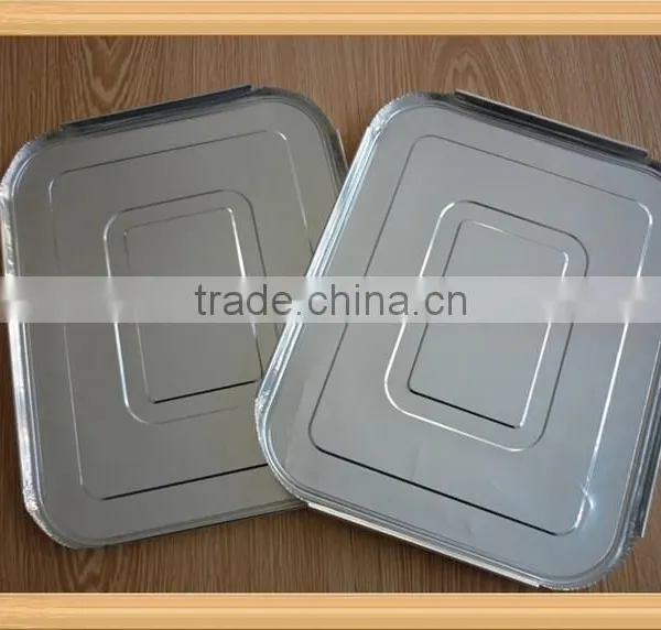 Rectangular Disposable Catering Aluminum Foil Container Lid photo-6
