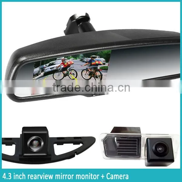 Car Camera Rear View Mirror Parking Sensors System With Auto Dimming EC Glass Vehicle Interior Rear View Mirror photo-2