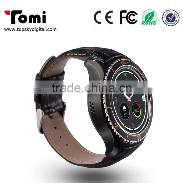 I2 3G Smart Watch Phone MTK6580 Android 5.1 OS 512MB+4G Quad Core Heart Rate Monitor Wake up Screen photo-3