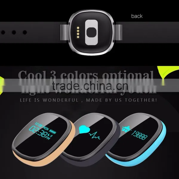 Sport Waterproof Smart Wristband E08 Smart Band Heart Rate Monitor Mp3 Player Fitness Bracelet for OS Android photo-6
