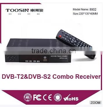 Combo Receiver DVB-S2 DVB-T2