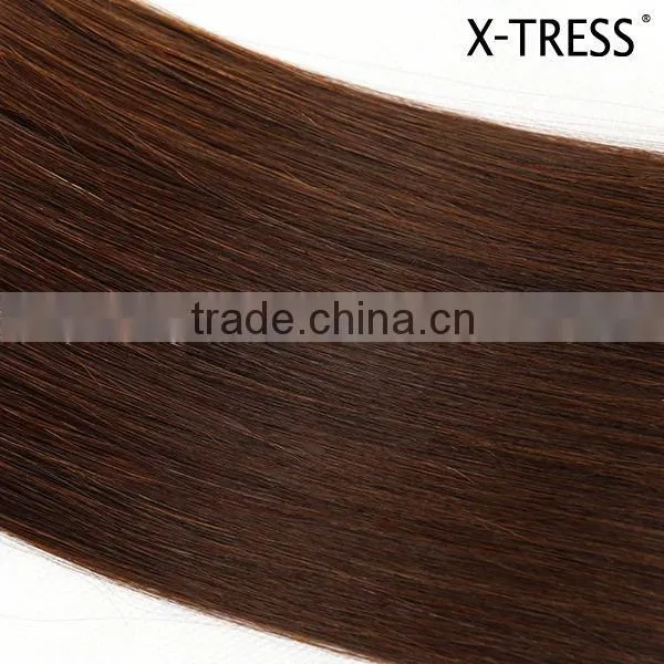14inch 4 Color 100g Silk Straight Most Popular Custom Design Remy Virgin Hair Weft photo-4