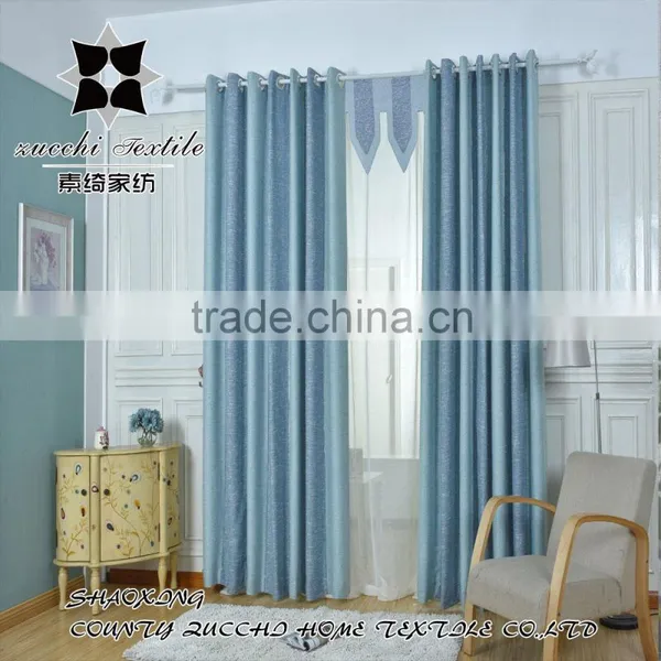 Linen Blackout Ready Made Window Curtain Panel for the Living Room