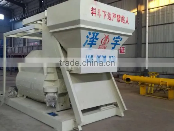 Using Electricity Power Concrete Mixing Machine JS 1500 photo-6