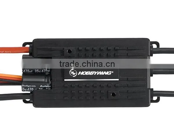 Hobbywing RC Aircraft System Platinum 60A V4 Brushless ESC Higher Driving Efficiency Longer Flight Time Lower ESC Temperature photo-3
