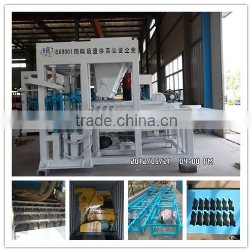 QT4-15 Vibrate Electric Model Cement Block Making Machine / Cement Block Making Machine Price for Sale photo-2