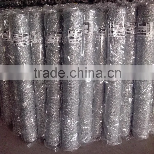 3''Hexagonal Galvanized Wire Mesh photo-3