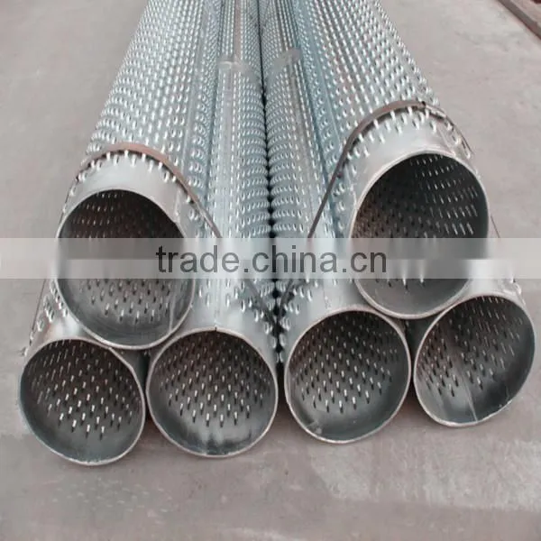 Stainless Steel 304 Perforated drill pipe screen
