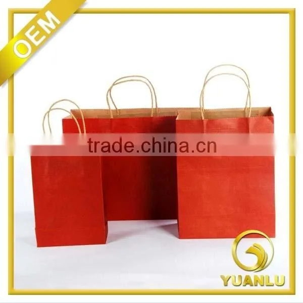 Custom Colorful Printed Christmas Paper Bag