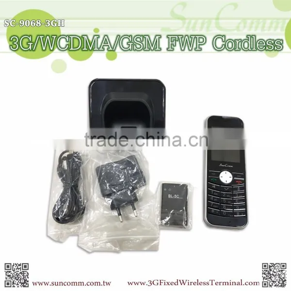 SC-9068-GH3G Bluetoth Supported 1 Sim 3G Handset Cordless Phone photo-2