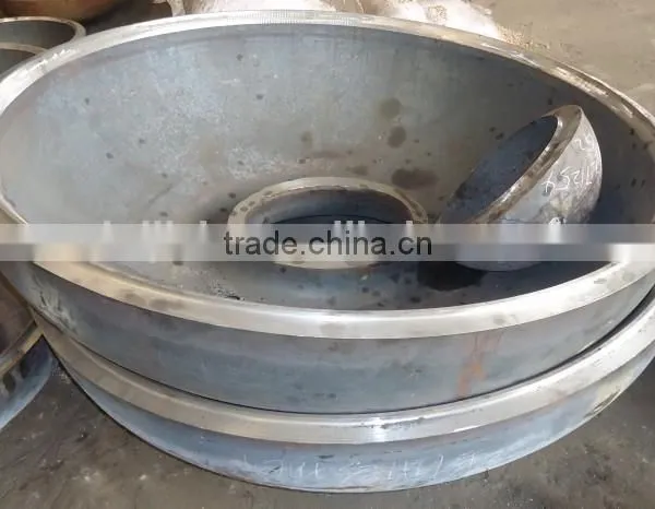 Cold and Hot Spinning Punch Dish Head According to Drawing photo-2