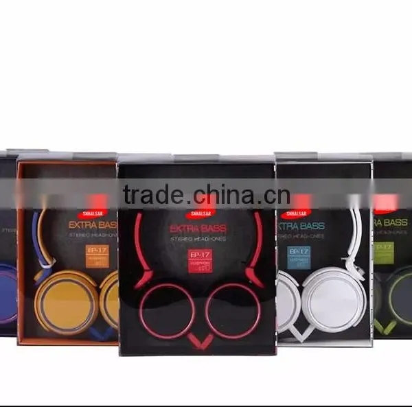2016 EP-17 Cartoon Headphones Earphones Colorful Stereo Wired Earphones Headphones photo-5