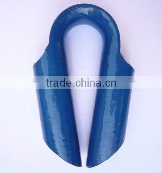Fishing Tube Rope Thimble Without Gusset Flat Type photo-3
