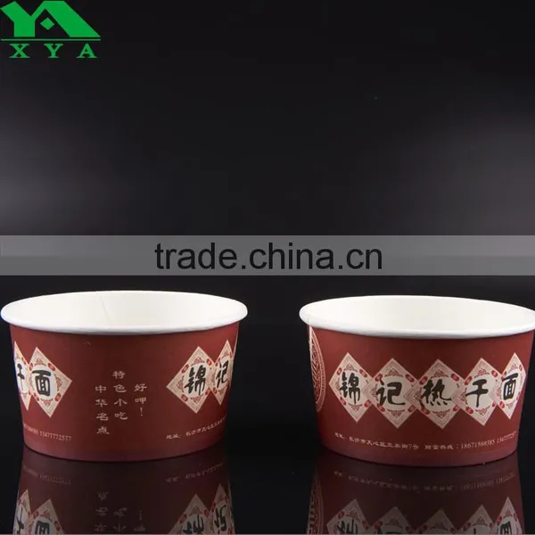 Disposable Logo Printed Food to go Paper Soup Bowls photo-2