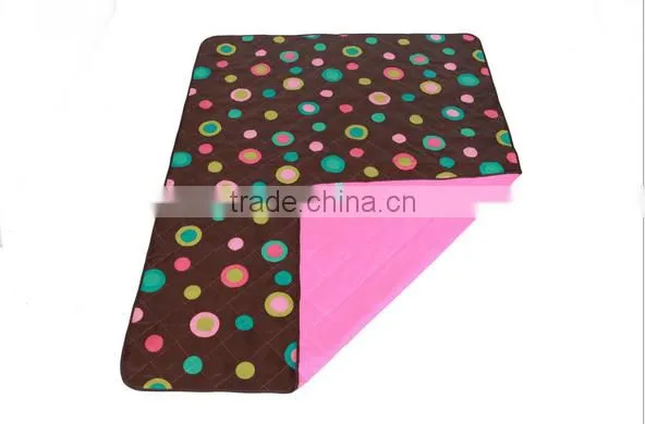 Dots Printed Waterproof Camping Picnic Blanket photo-2