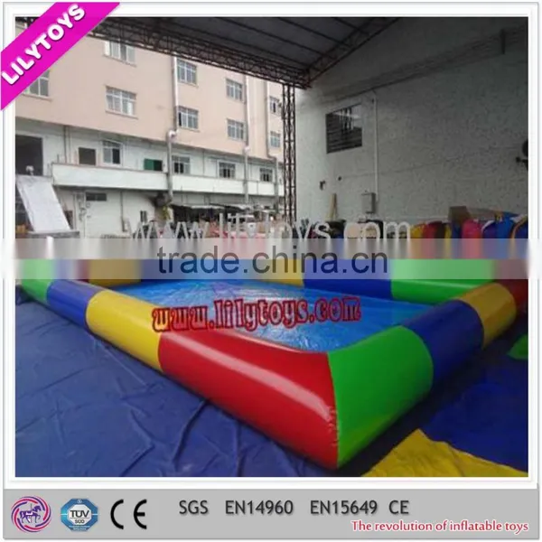 Hot Summer Large Above Ground Inflatable Adult Swimming Pool for Sale