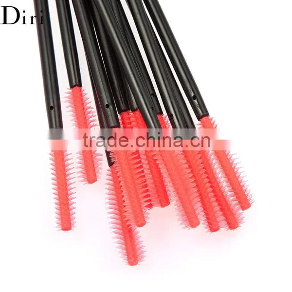 Disposable Curved Silicone Head Eyelash Mascara Brush photo-3