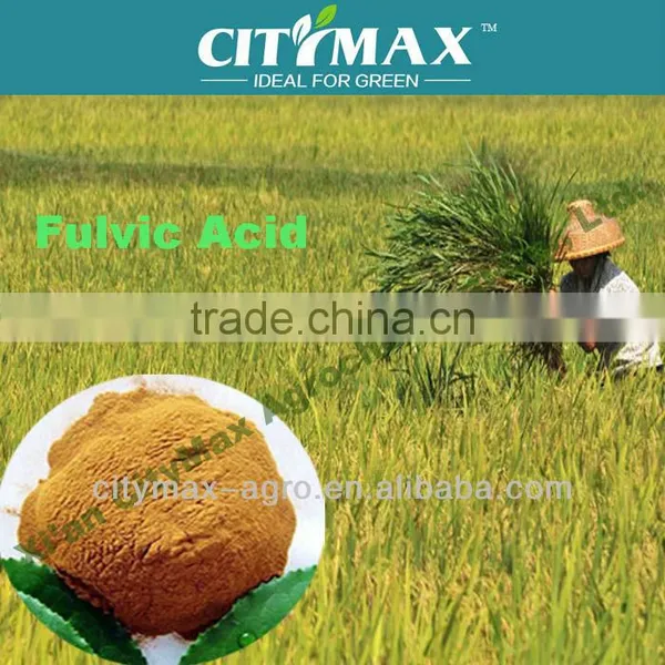 Yellow Powder Fulvic Acid Biological Fertilizer