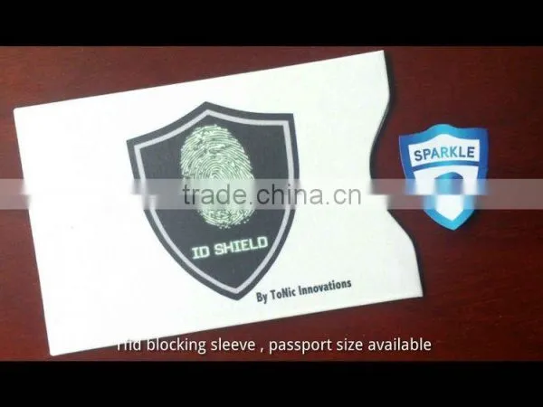 RFID Blocking Sleeves For Smart Card Credit Card photo-2