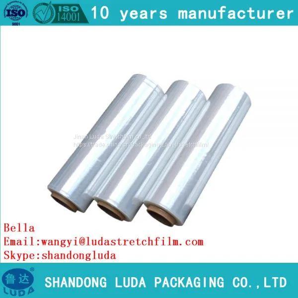 Factory Direct Sale Width 50mm Clear Stretch Wrap Film Roll