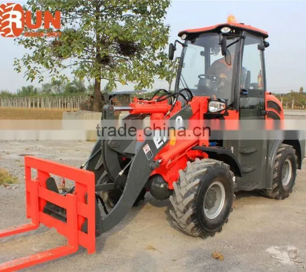 2016 Everun New Farm Machine Small Moving Loader Type Front Loader With Sweeper photo-2