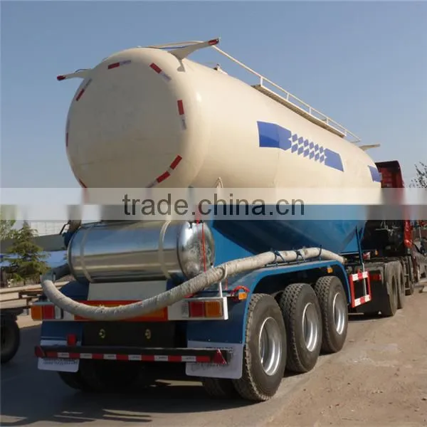 Bulker Cement Silo Tanker Trailer ,bulk Cement Tank Semi Trailer for Sale photo-6