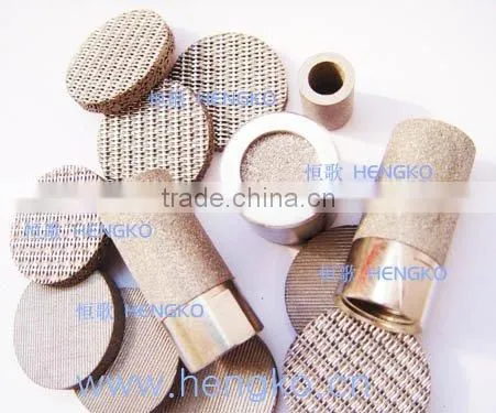 Porous Sintered Staintless Steel Filter Mesh Disc photo-3