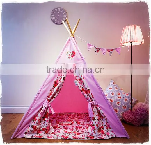 Promotional Customized Kids Teepee Tipi Play Indian Tent Wigwam Wholesale photo-4