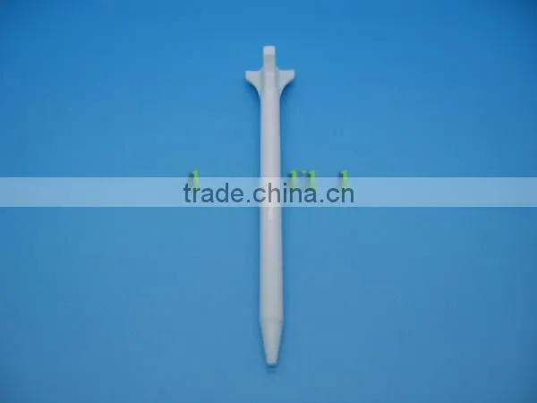 PLA White Golf Tee of Biobased Polylactide Material --100% Biodegradable Compost Eco-friendly Non-pollution photo-3