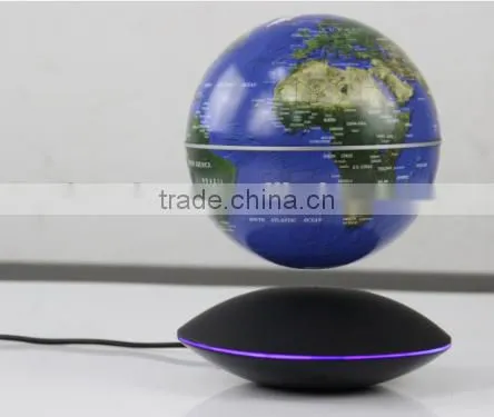 Best Gift Decoration Auto Free Rotation Magnetic Levitation Globe photo-4