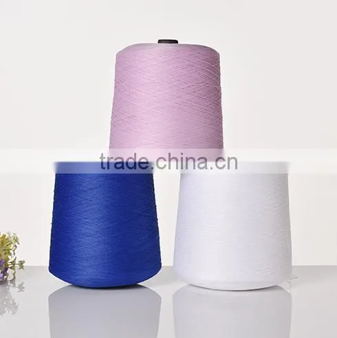 Blended Yarn Cvc 18s Regenerate Dyed Socks Yarn for Knitting Recycled Cotton Yarn Made in China photo-4