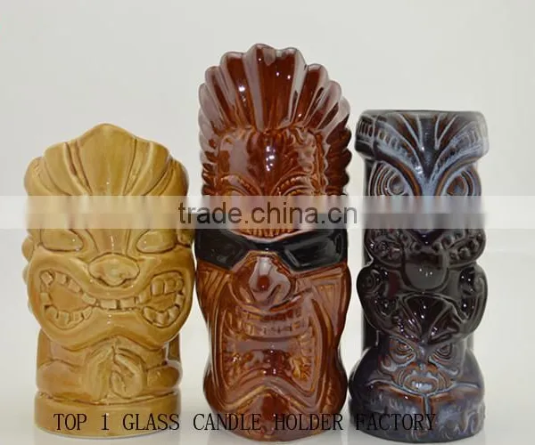 Customized Ceramic Tiki Mugs Wholesale photo-4