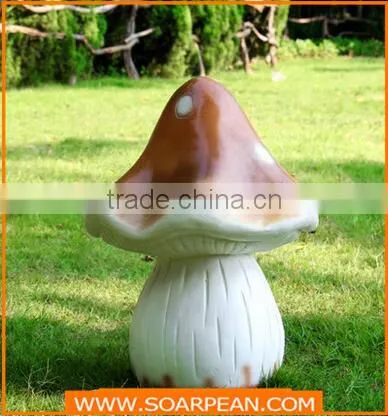 Miniature Fairy Garden Craft Hedgehogs With Mushrooms Statue Decor photo-2