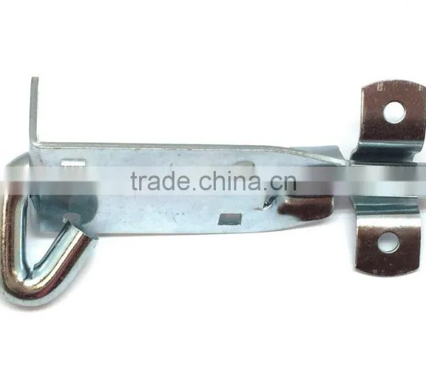 "6 (150mm) Heavy Duty Sliding Padbolt Bolt Lock For Garden Gate & Garage Fixings photo-4