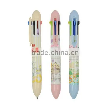 4color/ 5color/6color/ 10color /multi-colour Ball Point Pen With Competitive Price photo-2