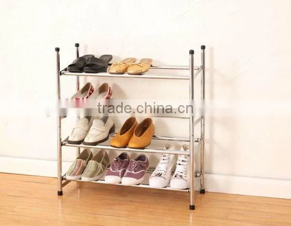 Metal Adjustable Iron Cheap Shoe Rack photo-5