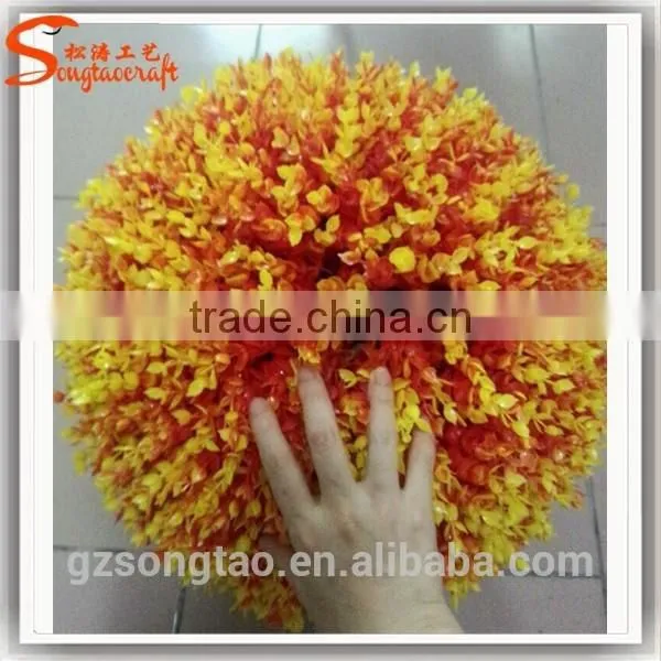 All Kinds of Color Artificial Topiary Grass Ball for Decoration photo-4