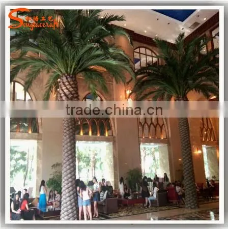 2015 Wholesale Artificial Outdoor Palm Trees Plastic Decorative Metal Palm Tree Palm Trees photo-3