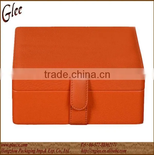Buckle Closure 5 Girds Watch Display Storage Box photo-2