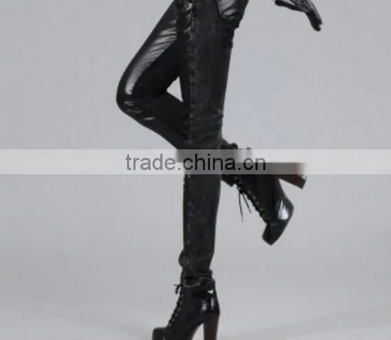 Fashion Women Long Trouser Ladies Elastic Pants Slim Style photo-2