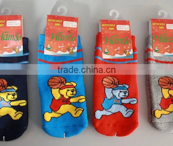 Chldren Tramponline Socks With Anti Slip Grip and Full Terry Inside photo-5