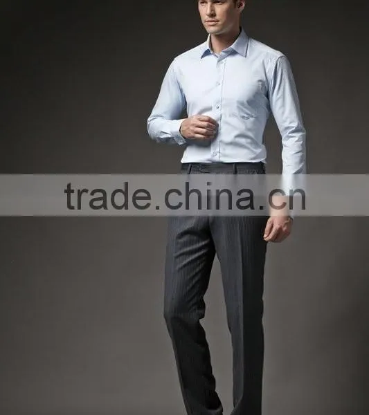 2014 Latest Style Cotton Mens Custom Dress Shirt, the Factory Price photo-4