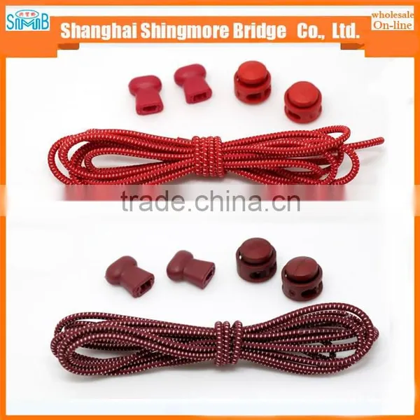 Cheap Wholesale Colorful Elastic Shoelaces in High Quality Made in China photo-3